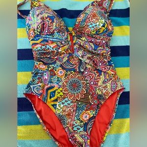 Bleu Rod Beattie One Piece Swimsuit